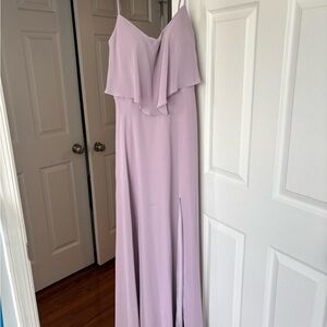 Elegant Lavender Maxi Dress